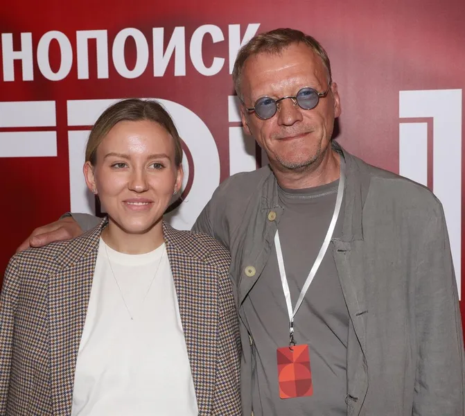 Алексей Серебряков с дочерью Дарьей