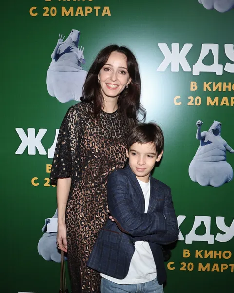Валерия Ланская с сыном Артемием