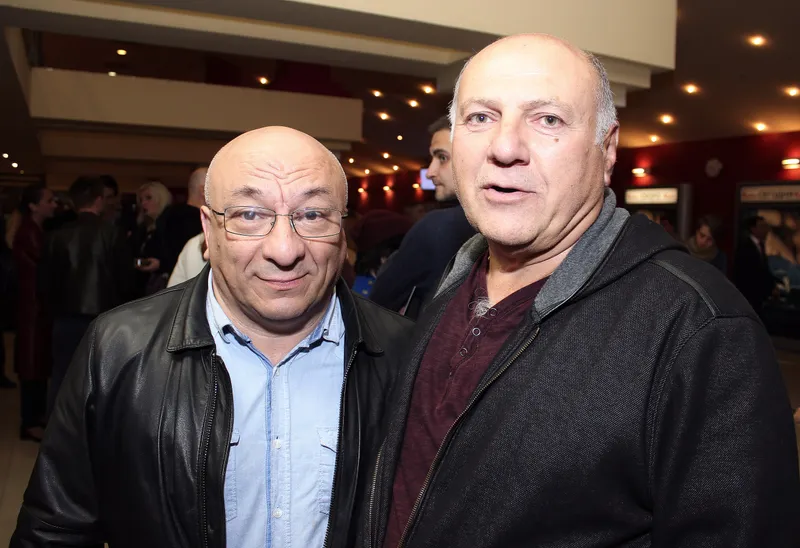 Заслуженный артист России Михаил Богдасаров и актер, режиссер Сергей Газаров