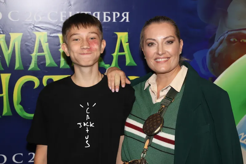 Евгения Ахременко с сыном