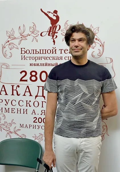 Пресс-конференция в Атриуме Большого театра.