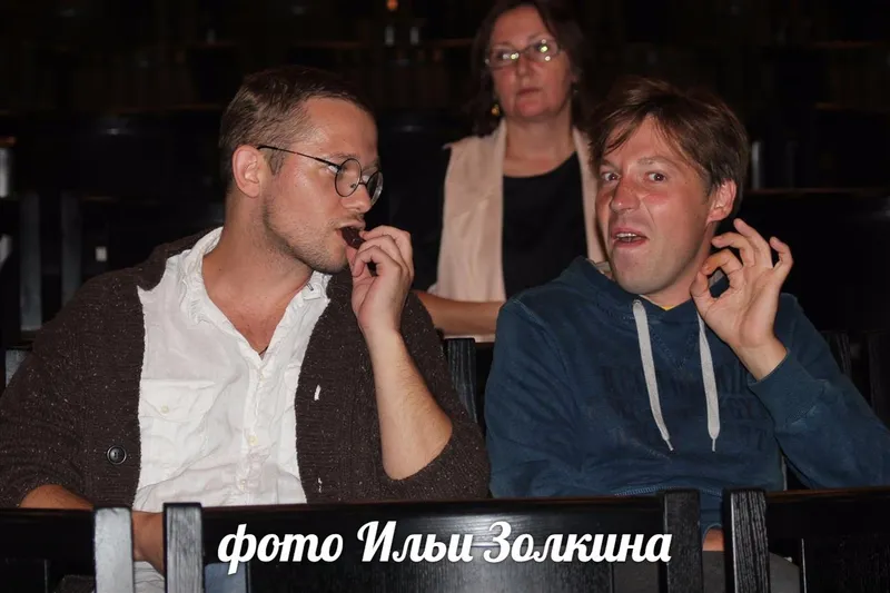 актеры Сергей Пирняк и Сергей Аброскин