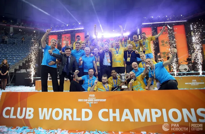 Волейболисты казанского "Зенита" – клубные Чемпионы мира.