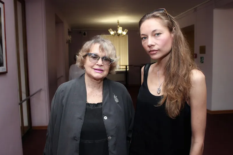 Народная артистка РСФСР Валентина Талызина и актриса Лилия Волкова