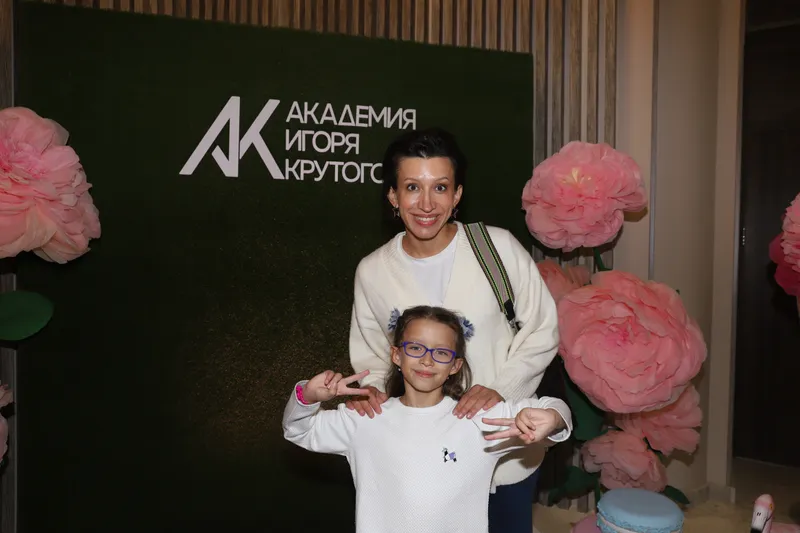 Елена Борщева с дочерью Умой
