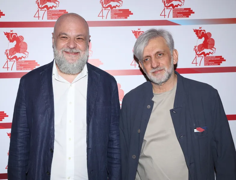 Георгий Лордкипанидзе, Евгений Миттана премьере фильма