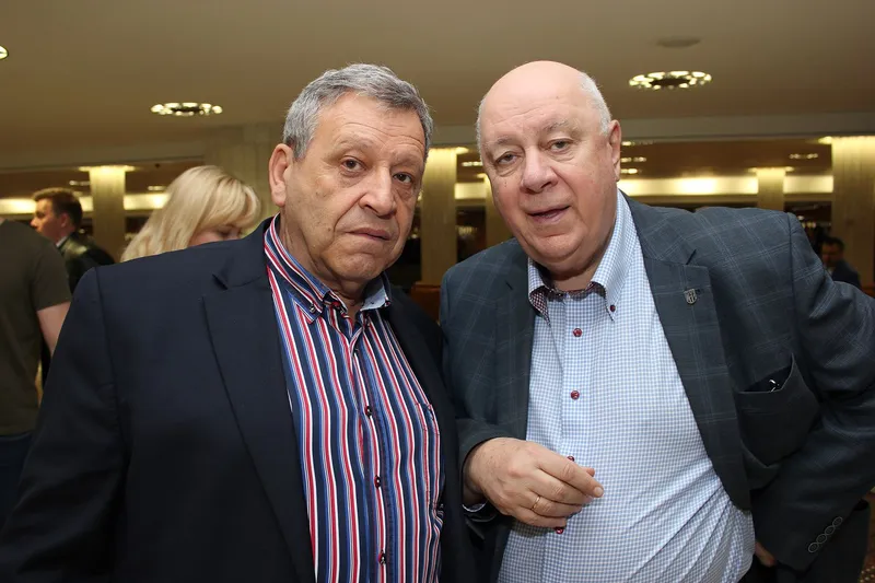 кинорежиссер, сценарист Борис Грачевский и драматург, публицист Аркадий Инин