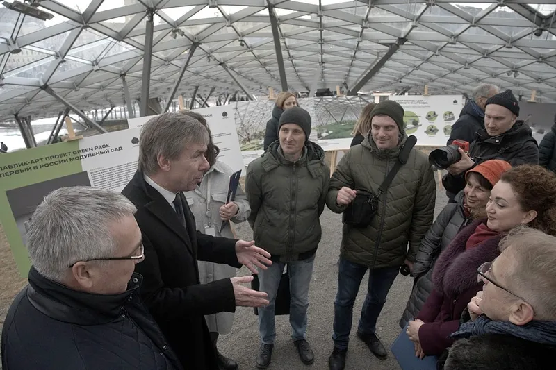 Парк «Зарядье» и Никитский ботанический сад договорились о сотрудничестве в рамках проекта ParkLab.