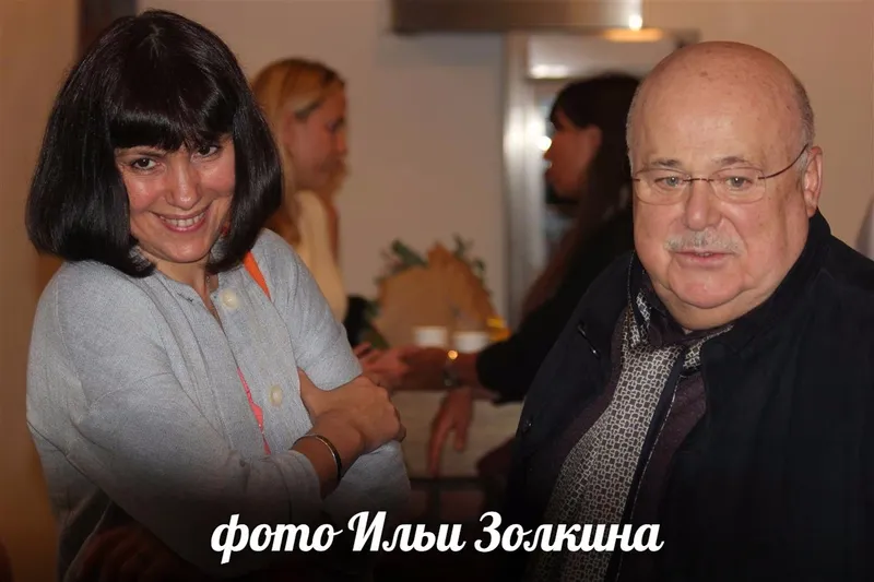 театральный критик Марина Давыдова и Народный артист РСФСР Александр Калягин