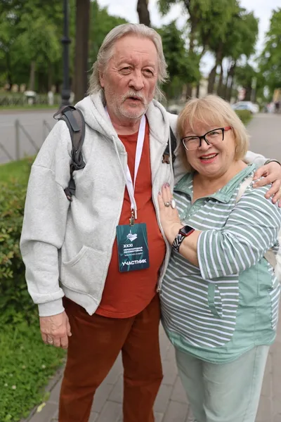 Сергей Русаков с супругой