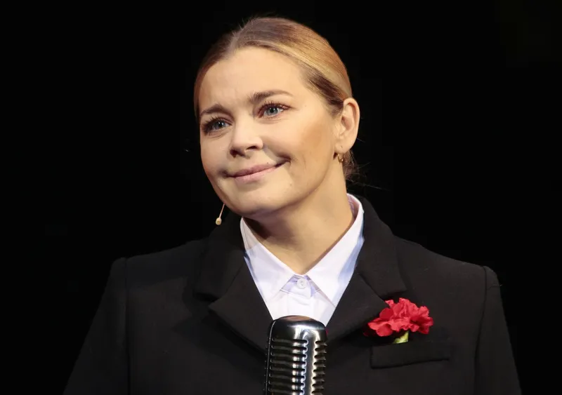 Заслуженная артистка России Ирина Пегова в роли Крупской