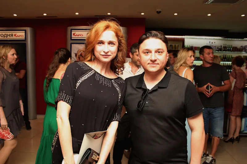 актриса Екатерина Стулова и актер Максим Лагашкин