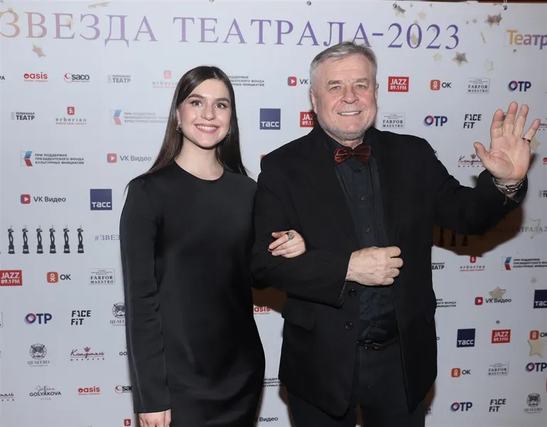 Григорий Гладков с дочерью Александрой