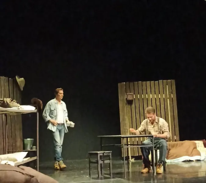 Премьера «О мышах и людях».