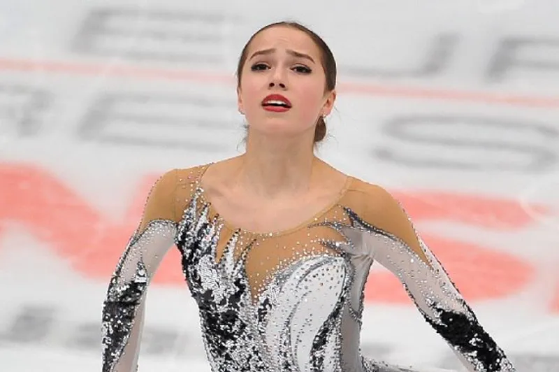 Российский пьедестал Чемпионата Европы по фигурному катанию. 