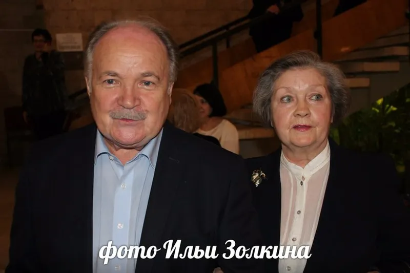 Народный артист РСФСР Николай Губенко и Народная артистка РСФСР Жанна Болотова