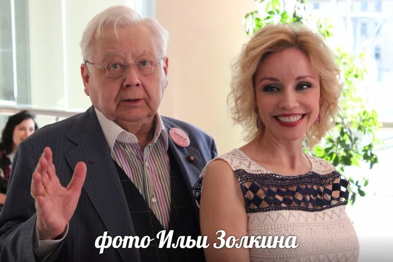 Народный артист СССР Олег Табаков и Народная артистка России Марина Зудина
