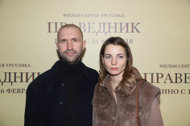 Иван Добронравов с супругой Анной
