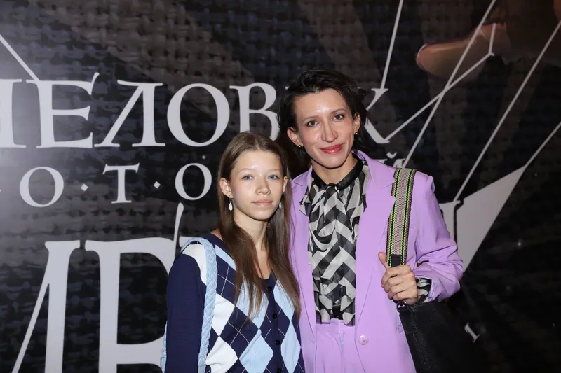 Елена Борщева с дочерью Мартой
