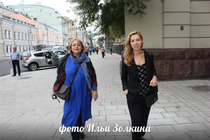 Народная артистка России Елена Шанина с дочерью, актрисой Татьяной Збруевой