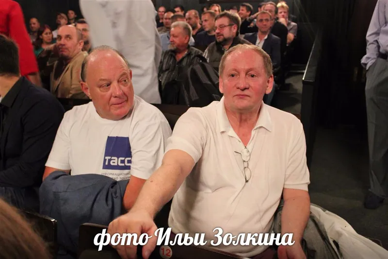 Народный артист России Владимир Юматов и Народный артист России Виктор Вержбицкий