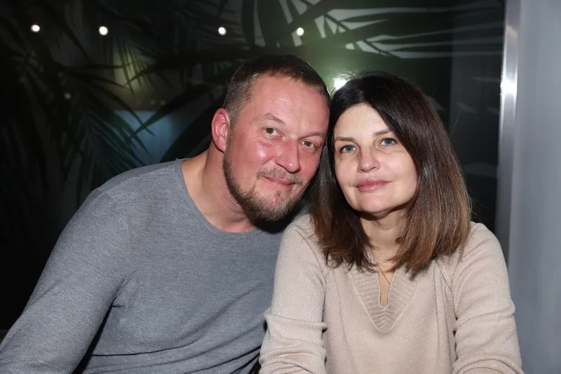 Александр Кузьмин с супругой