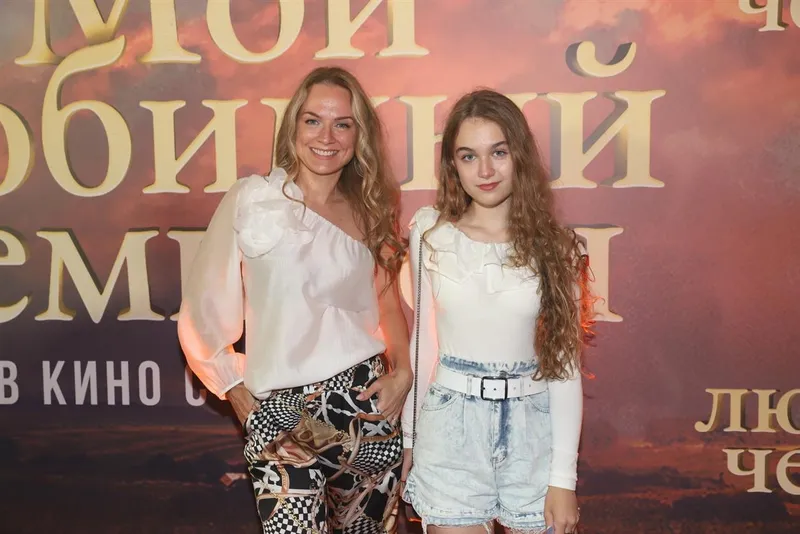 Анна Роскошная с дочерью Лаймой
