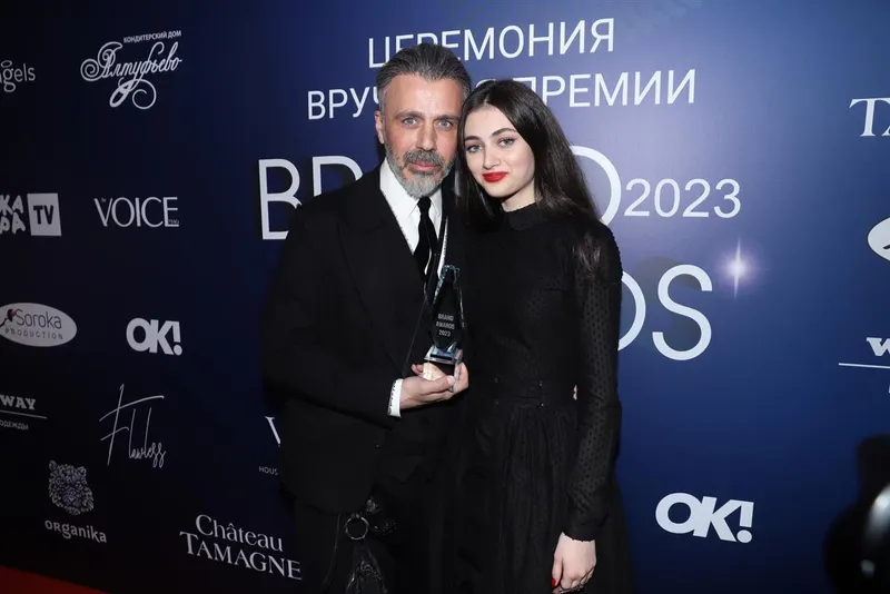 Александр Сирадекиан с дочерью