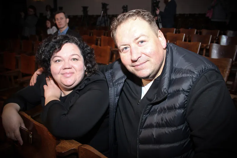 актриса Мария Сокова и актер Станислав Дужников