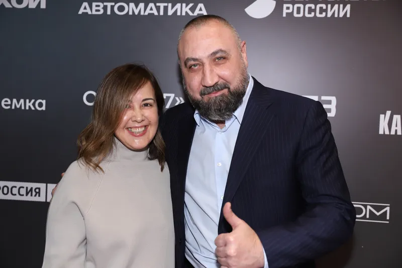 Александр Лебзяк с супругой