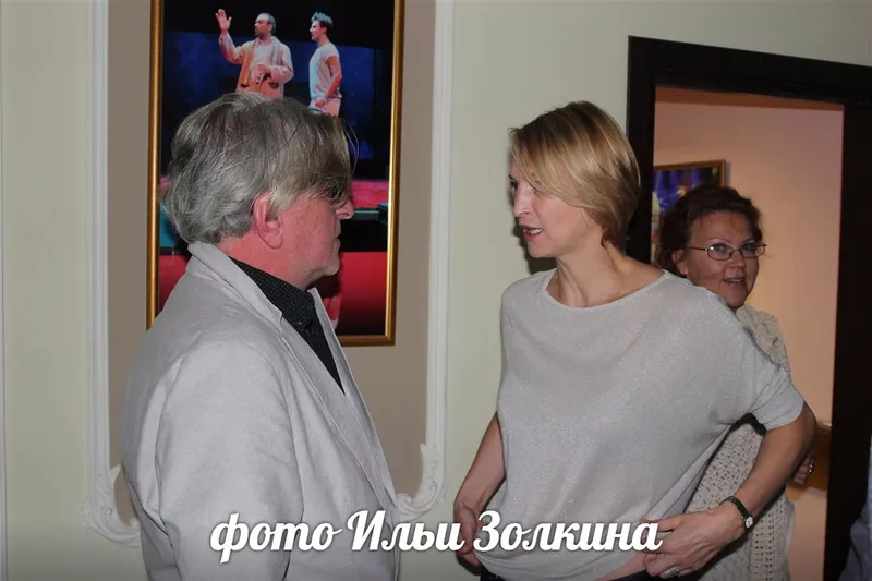 режиссер Александр Морфов и Заслуженная артистка России Наталья Благих