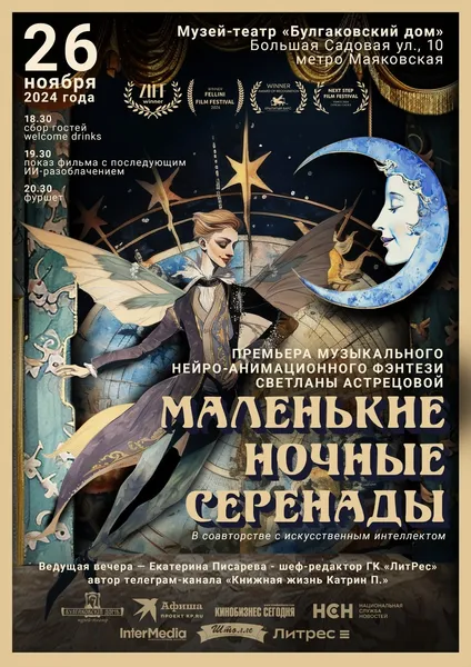 «МАЛЕНЬКИЕ НОЧНЫЕ СЕРЕНАДЫ» в музее-театре «Булгаковский дом».