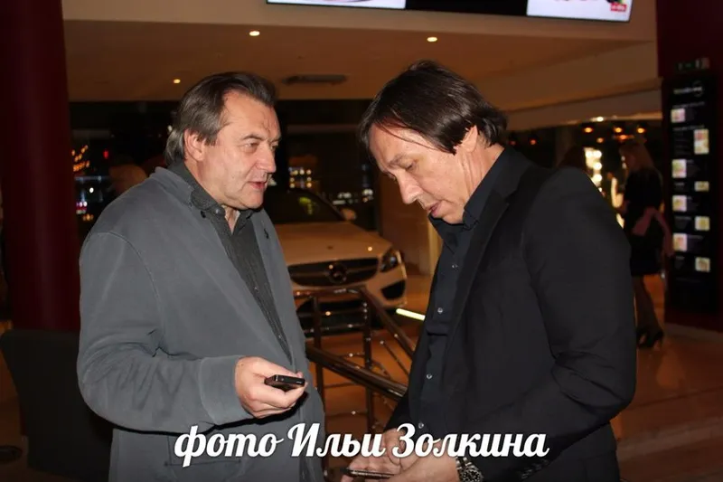 Народный артист России Алексей Учитель и Ренат Давлетьяров