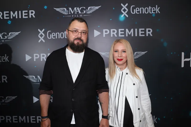 Алексей Голубев с супругой