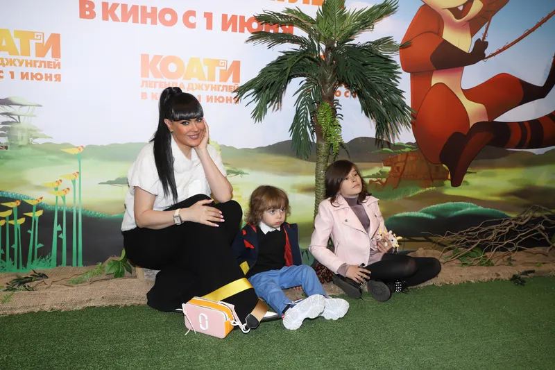 Татьяна Терешина с детьми