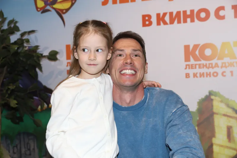 Тимур Еремеев с дочерью Никой