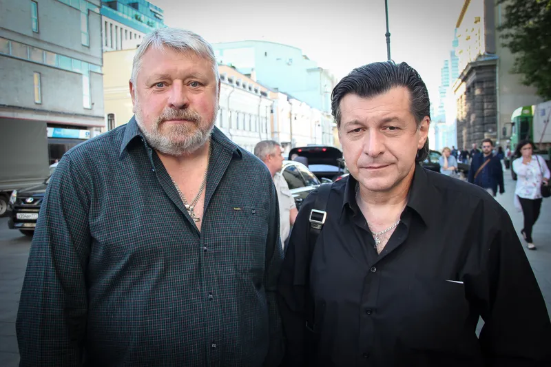 актер Игорь Воробьев и актер Леван Мсхиладзе