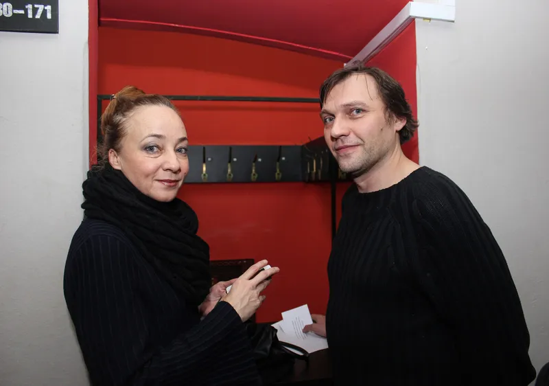 Заслуженная артистка России Галина Тюнина с братом, актером Никитой Тюниным