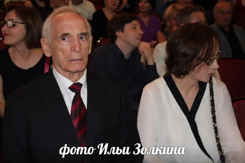 Народный артист СССР Василий Лановой с супругой, Народной артисткой РСФСР Ириной Купченко