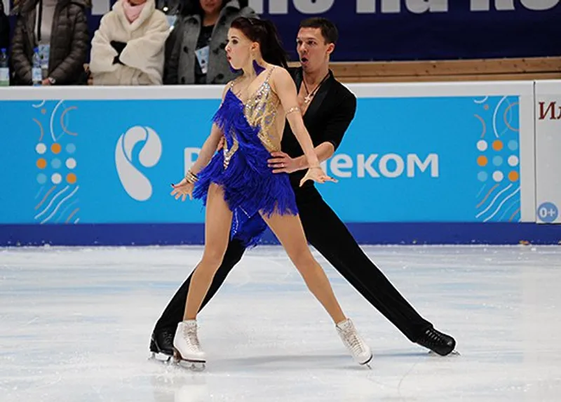 Чемпионат России по фигурному катанию в Санкт-Петербурге.
