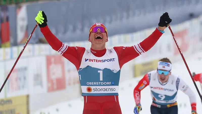 Золото Большунова на Чемпионате мира.