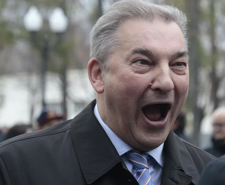 3-х кратный Олимпийский чемпион по хоккею Владислав Третьяк