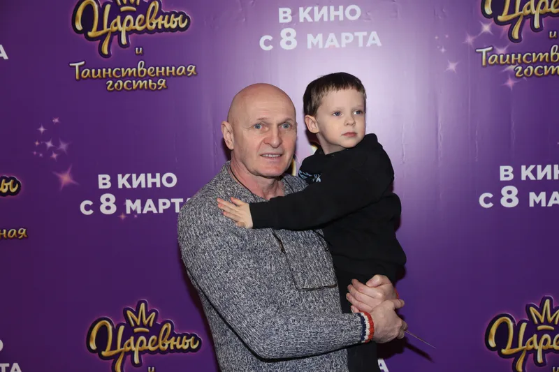 Владимир Большов с внуком Петром