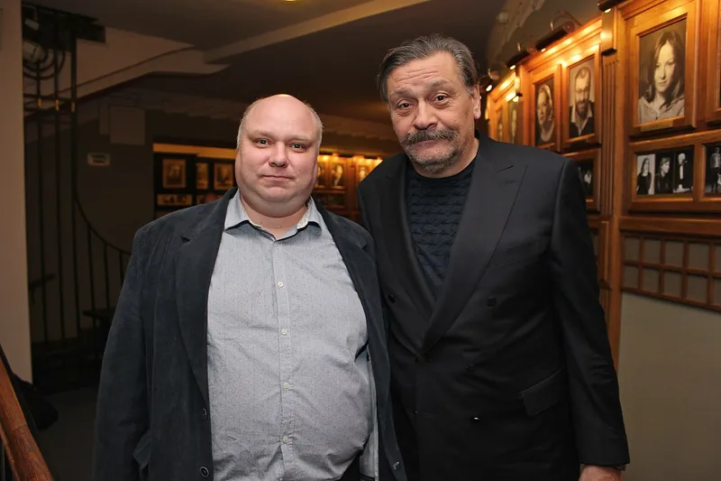 актер Ростислав Лаврентьев и Народный артист России Дмитрий Назаров